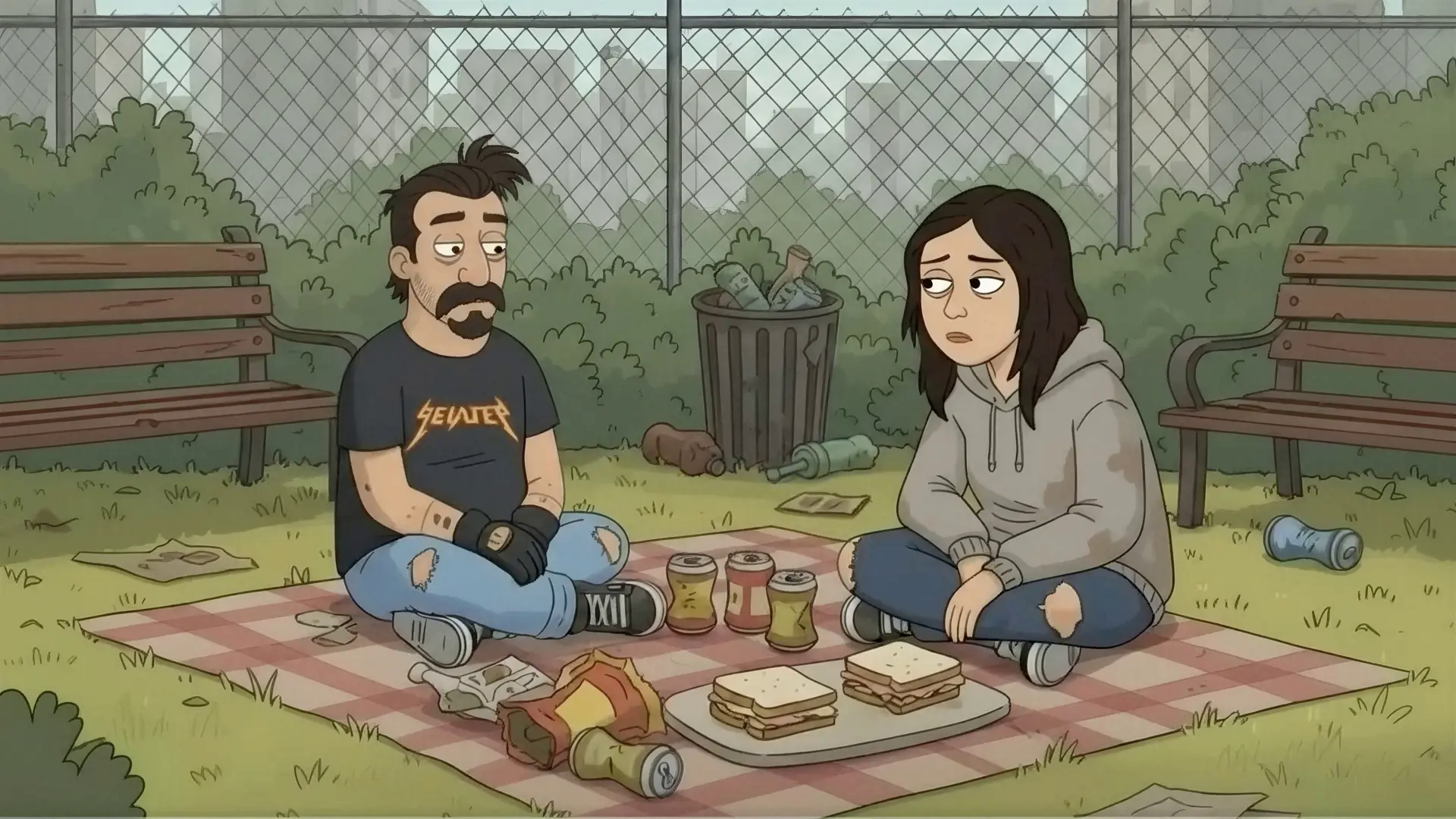 Park lesson scene