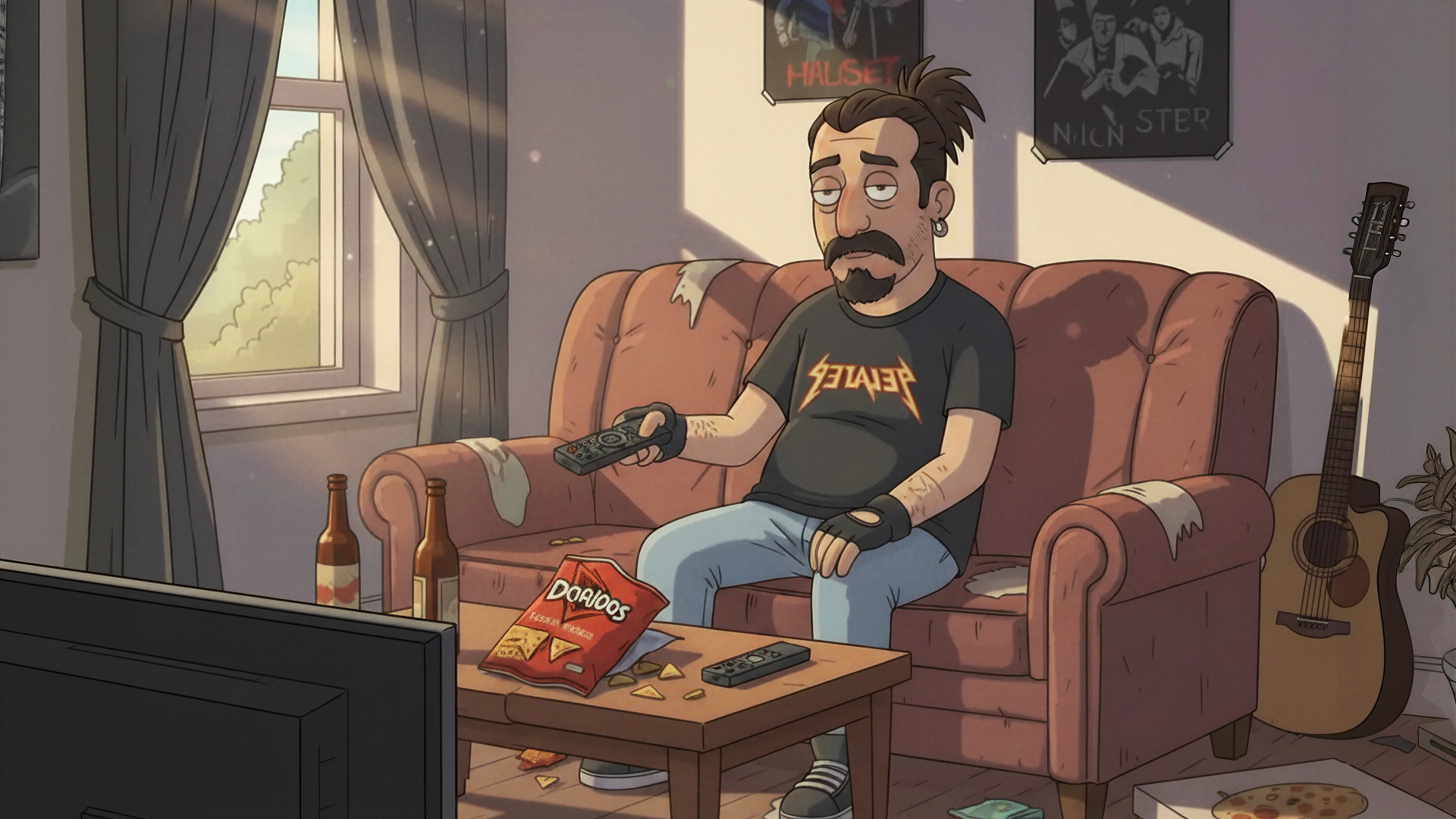 Couch Potato lesson scene